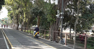 嘉油鐵馬道禁機動車 3/1起車牌辨識及大聲公取締