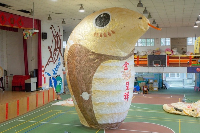 新北平溪天燈節2/8登場  金蛇主燈搶先亮相 | 華視新聞