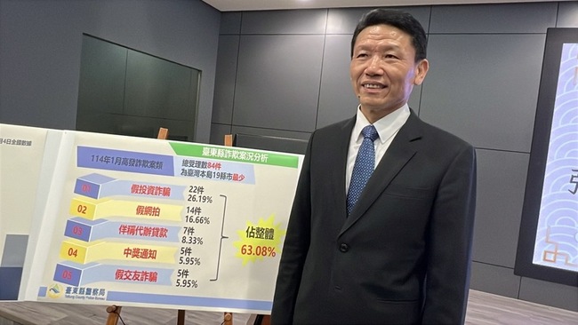 台東1月遭詐金額近億元  最大筆是假投資逾2千萬 | 華視新聞