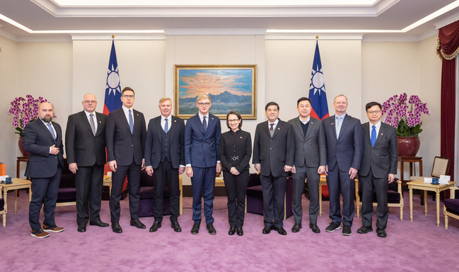 副總統接見愛沙尼亞國會訪團  盼未來有更多合作機會 | 華視新聞