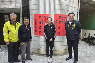 林家文澳網聽障錦標賽奪牌 南市府貼紅榜祝賀