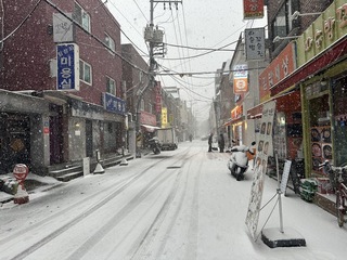 寒流加強風 首爾體感溫度降至零下18度