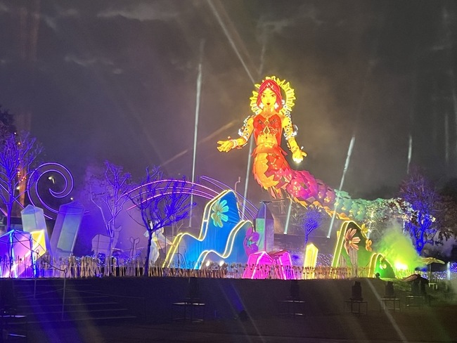 中台灣燈會開幕 盧秀燕：女媧好辣顏值超乎想像 | 華視新聞