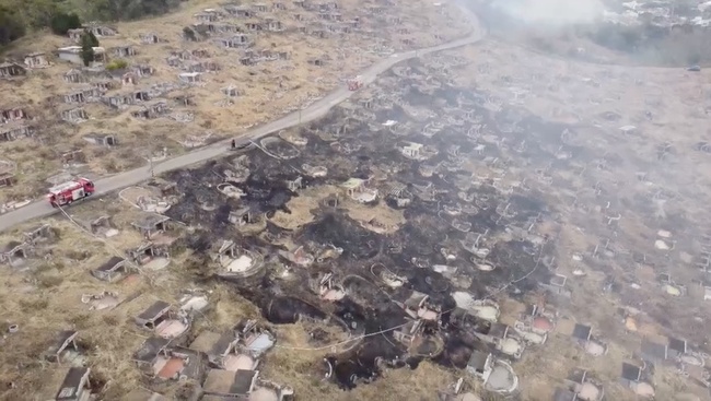 苗縣週末公墓火警30起 男持噴燈除草延燒送辦 | 華視新聞