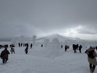 日東北樹冰美景暗藏風險 台網友落入雪洞驚魂1小時