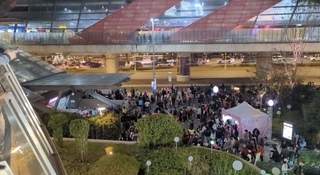 台灣燈會湧人潮 民怨交通癱瘓困在機捷月台1小時