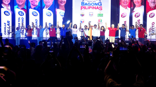 菲律賓期中選舉 小馬可仕呼籲票投主權守護者 | 華視新聞