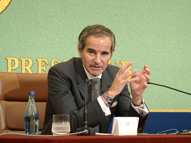 國際原能總署署長訪日 確認核處理水排海安全性 | 華視新聞