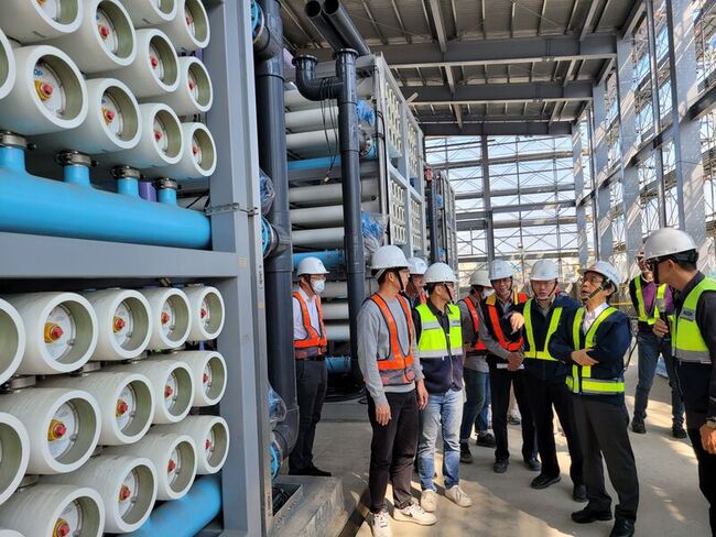 橋頭再生水廠工程近8成 供台積電穩定可靠水資源 | 華視新聞