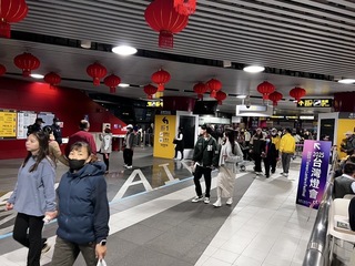 台灣燈會最後週末人次破200萬  機捷進出站順暢