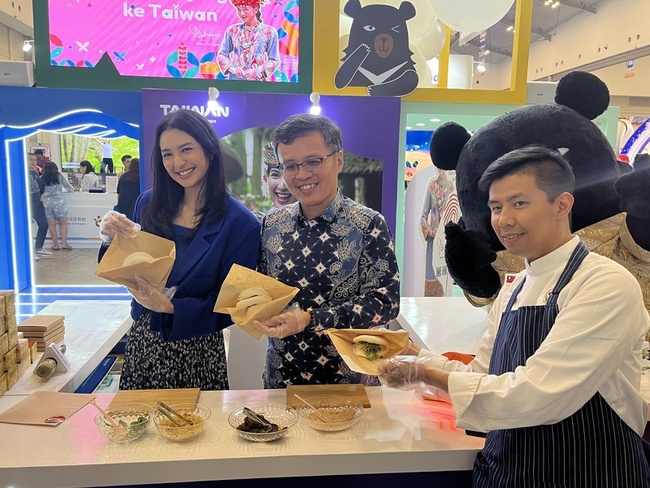 印尼高人氣女星代言台灣觀光 旅展吸引粉絲行銷台味 | 華視新聞