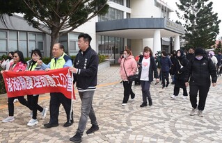 澎湖護理師齊聚健走 陳光復肯定護理人員貢獻