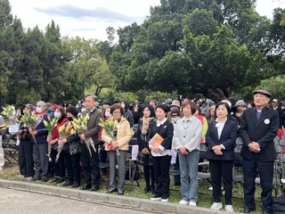 228追思禮拜台中公園舉行 盧秀燕、何欣純出席