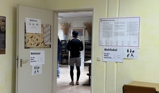 德國國會大選投票日 柏林選民踴躍投票民意紛呈