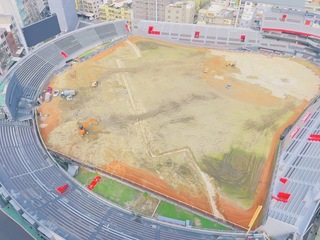 新竹棒球場移除覆土工程 竹市府：有發現廢棄物