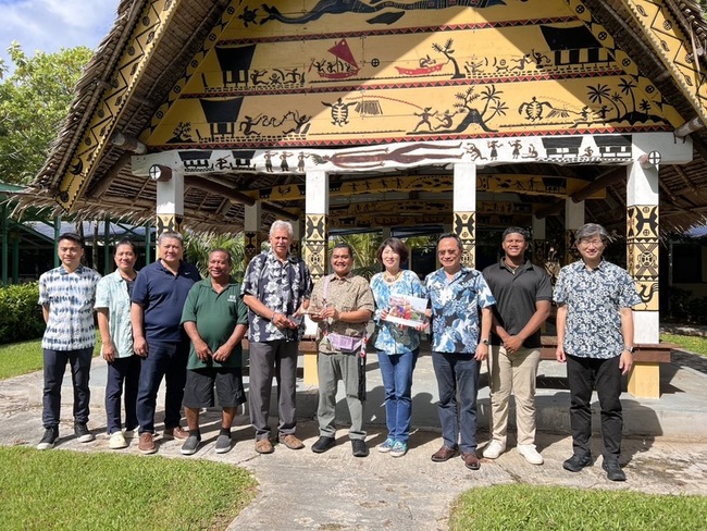 饒慶鈴訪帛琉社區大學 促航海文化與技藝交流 | 華視新聞