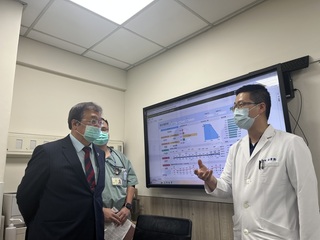 視察雙北醫院急診  邱泰源：將建立民眾就醫指引