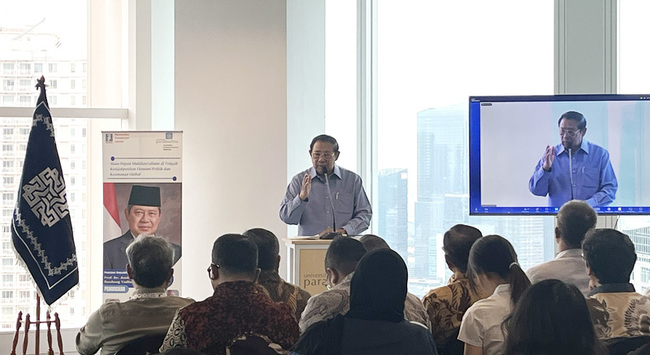 印尼前總統尤多約諾：應首重東協 不偏袒美中任一方 | 華視新聞