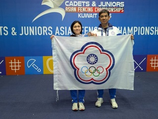 洪莉翔突破心理障礙 首摘亞青女子銳劍銅牌