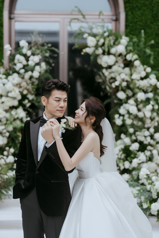 陳志強曾智希婚宴  笑稱賣3張台積電籌備大小事