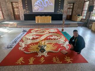 道長葉峻男斜槓藝術家  為傳統米龍創新貌