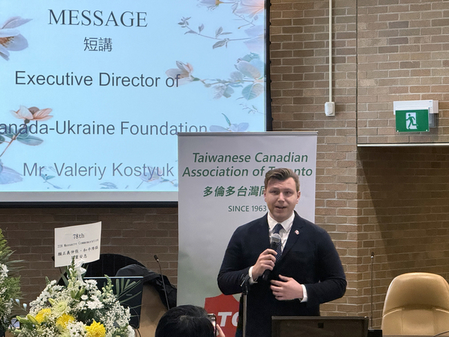 紀念228 加拿大烏克蘭基金會總監：台灣給烏人希望 | 華視新聞