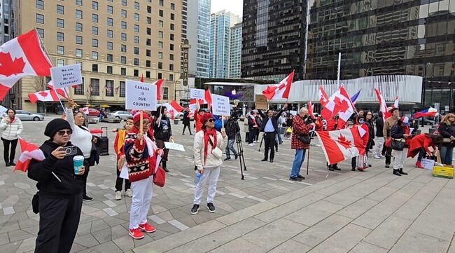 加拿大人抗議川普51州言論  民調27%視美國為敵人 | 華視新聞