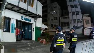 民眾黨澎湖縣黨部大門被砸 警方鎖定涉嫌人身分