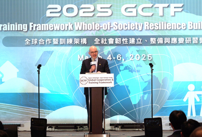 谷立言：美國對台支持仍堅若磐石 攜手合作提升韌性 | 華視新聞