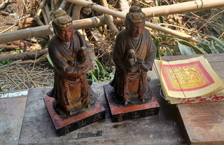 嘉義市鎮山宮2尊神像遭竊 警方獲報2小時即尋回