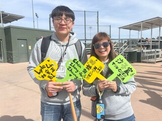 台灣隊表現點燃棒球熱 各路球迷會師大聯盟春訓