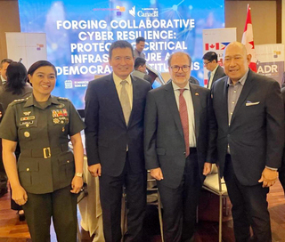 菲智庫網路安全座談會  駐菲副代表分享台灣經驗