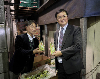 行銷高雄農特產  羅達生拜會世界第一大鳳梨供應商