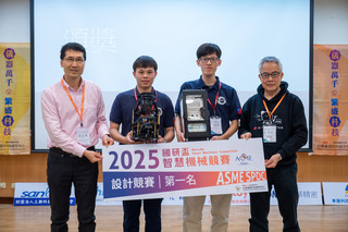 機器人挑戰未來產線 國研盃智慧機械競賽清大奪冠