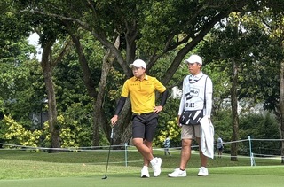 LIV高爾夫新加坡站 台灣選手李玠柏鼓勵後輩有毅力