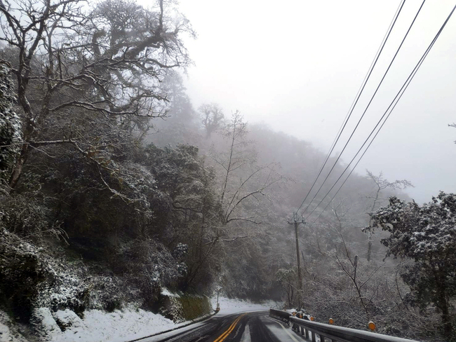 台7甲線南山至勝光段結冰機率高  晚間6時預警封閉 | 華視新聞
