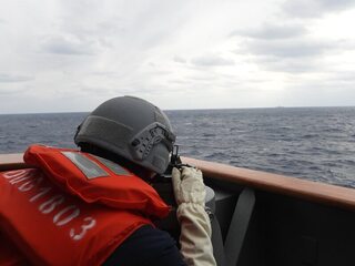 國軍執行立即備戰操演 國防部公布監控共艦照片