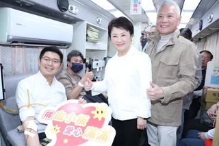 台中血庫存量不到6天  捐血活動登場號召挽袖獻愛