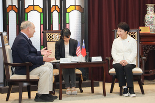 美國蒙哥馬利郡長拜會  中市府：開啟合作新契機