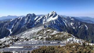 高山仍有少數殘雪 氣象署提醒登山客行進注意