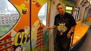 台灣印象登曼谷大眾運輸  泰藝術家讚台文化氛圍