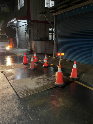 竹市南大路水管破掏空卡住垃圾車  拚25日復通行