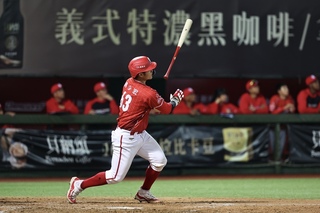 蔣少宏轟追平2分砲 中職官辦熱身賽龍隊勝桃猿