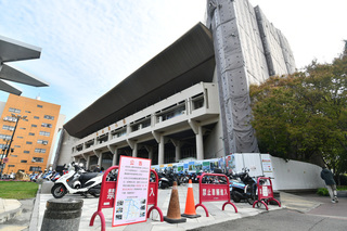 大甲媽遶境彰化 彰縣府中庭施工不開放香客休息