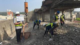 台中清水大樓倒塌 市府邀3大技師公會評估安全