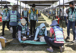 全社會防衛韌性委員會首演練 共軍執行聯合戰備警巡