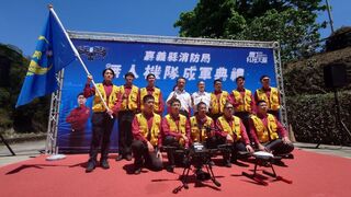 嘉縣消防局無人機隊成軍 精準掌握災害現場展高效