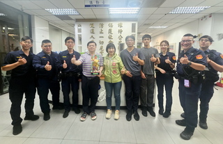 新北宮廟太子爺神像失竊被尋獲 搭警車歸還失主