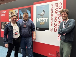 歐洲最大劇集展台、比合製案吸睛  展現寶島賽鴿文化