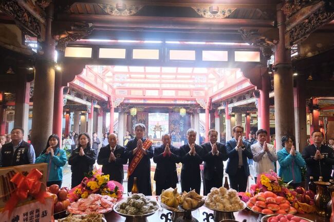 竹縣褒忠義民廟春祭大典 范佐銘盼文化續傳承 | 華視新聞